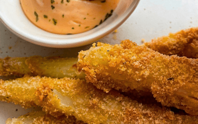 Crispy Spargel aus dem Ofen