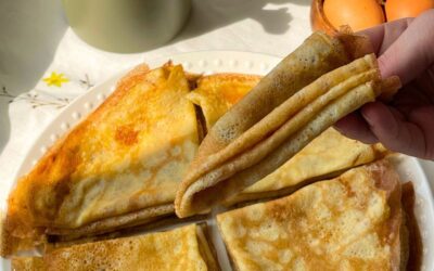 Zuckerfreie Crêpes